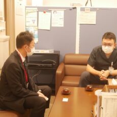 病院見学に来てくれました! 病院見学に来てくれました!