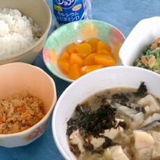 寒だら汁について（２月５日 昼食）